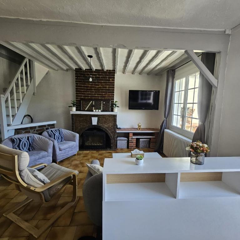 Maison au calme 6 personnes dans Dieppe - Maison 2 Chambres - 12