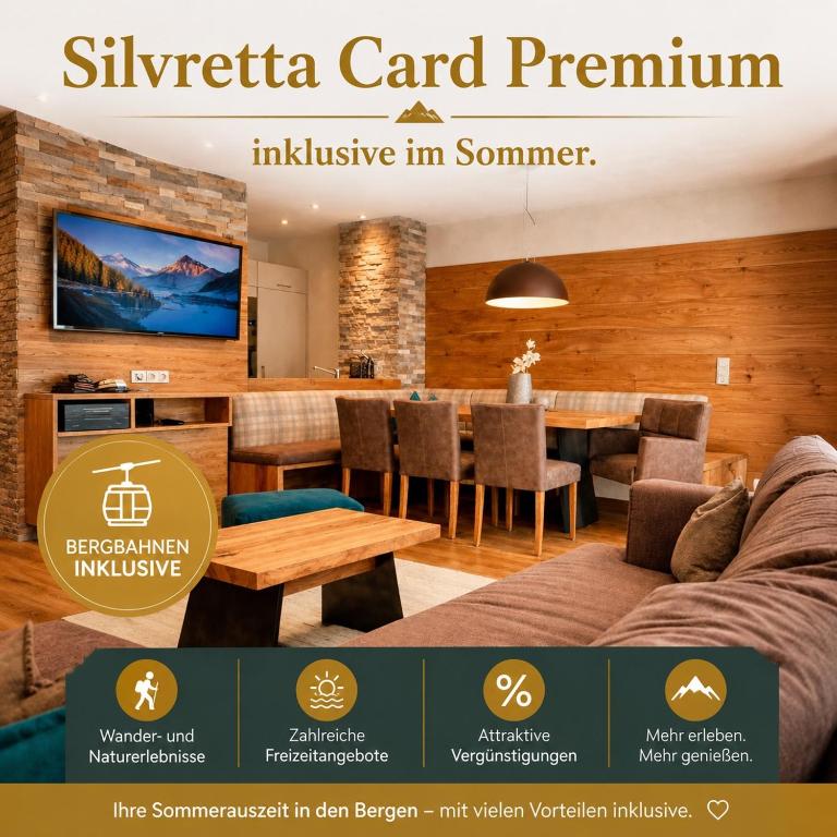 Biancas Luxury Apartment close Ischgl Spa & Pool ganze Ferienwohnung - Apartment mit 3 Schlafzimmern - 2