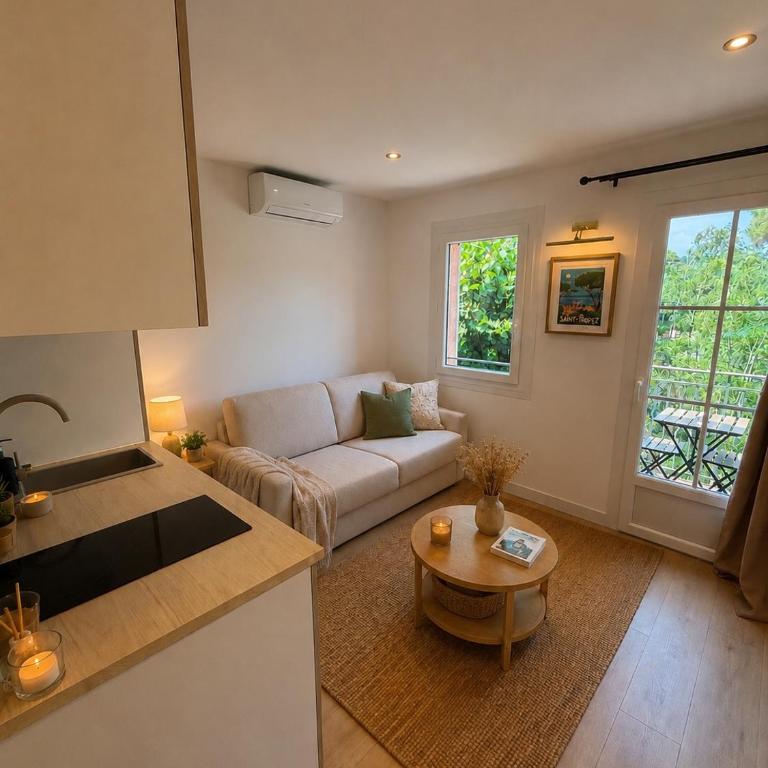 Elegant studio rénové à 50m de la mer - Apartamento de 1 dormitorio - 2