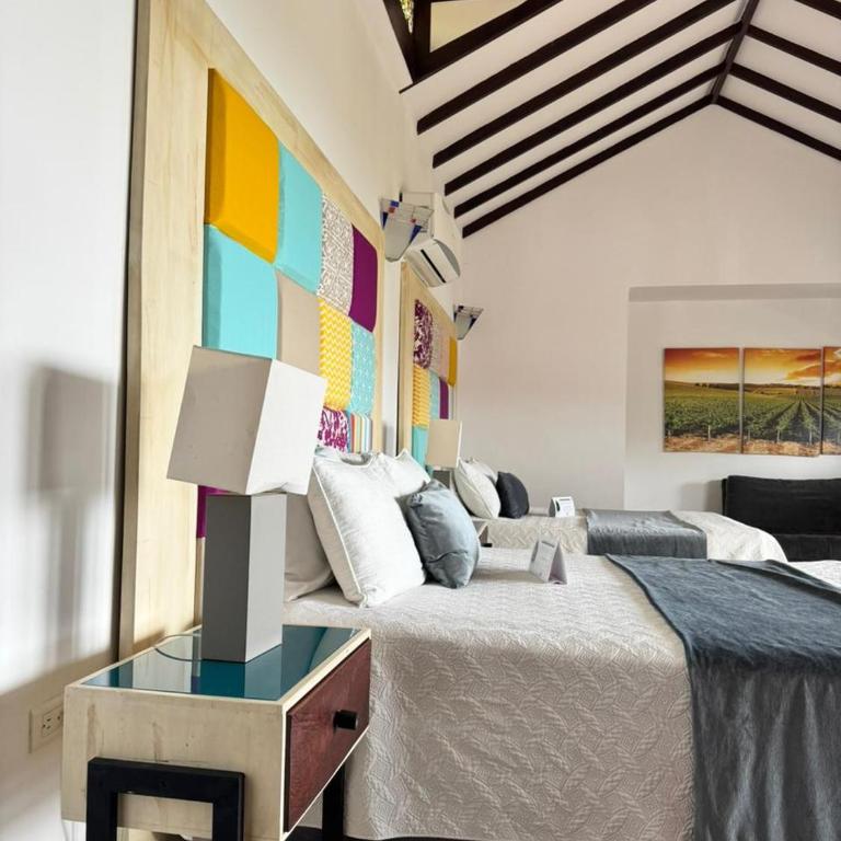 CASA BOHEMIA - Resort de Cerveza y vino - Habitación con 2 camas grandes - 1