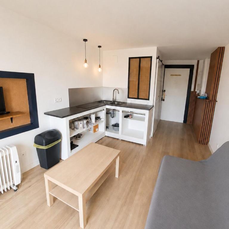 Studio avec vue et parking privé - Appartement 1 Chambre - 4