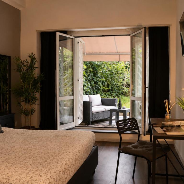 Garden Rooms by Casa Proto - Chambre Lit Queen-Size - Vue sur Jardin - 8