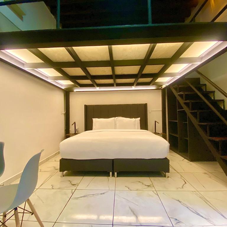 Casa Regina CDMX - Superior Doppelzimmer mit 2 Doppelbetten - 3