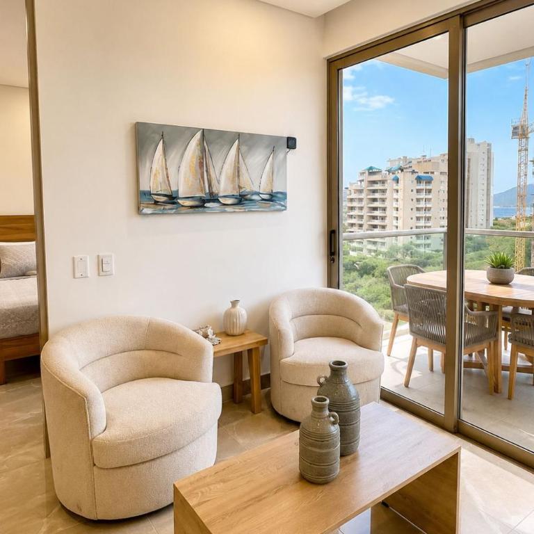 Santa Marta, Apartamentos Reserva del Mar Bellohorizonte - Three-Bedroom Apartment - 7
