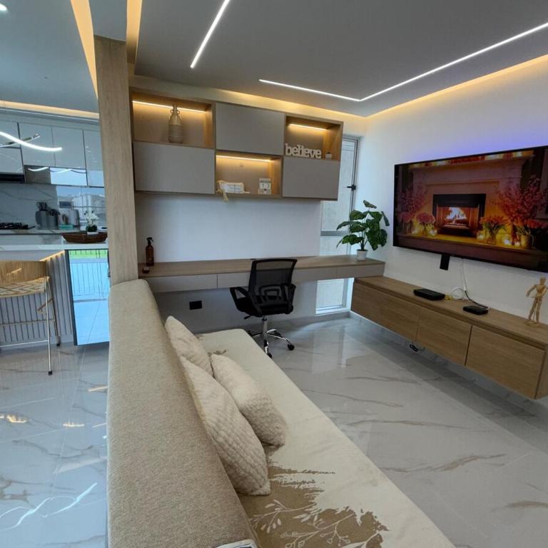 Moderno y Exclusivo Apto cerca a Jardín Plaza - Two-Bedroom Apartment - 7
