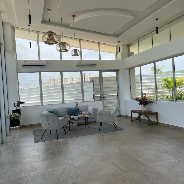 Apartamento en Cartagena, acogedor y moderno, Serena del Mar, cerca a la playa - Two-Bedroom Apartment - 28