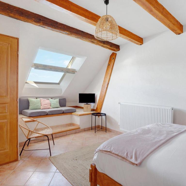 La Grange - Camping Le Mont Orel - - Chambre Triple avec Douche - 2
