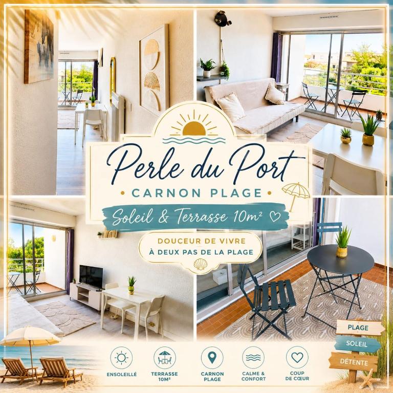 Perle du Port Carnon Beach Mauguio - Appartement 1 Chambre - 1