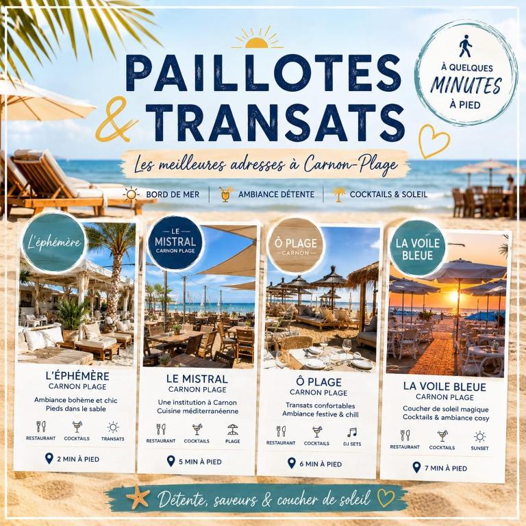 Perle du Port Carnon Beach Mauguio - Appartement 1 Chambre - 11