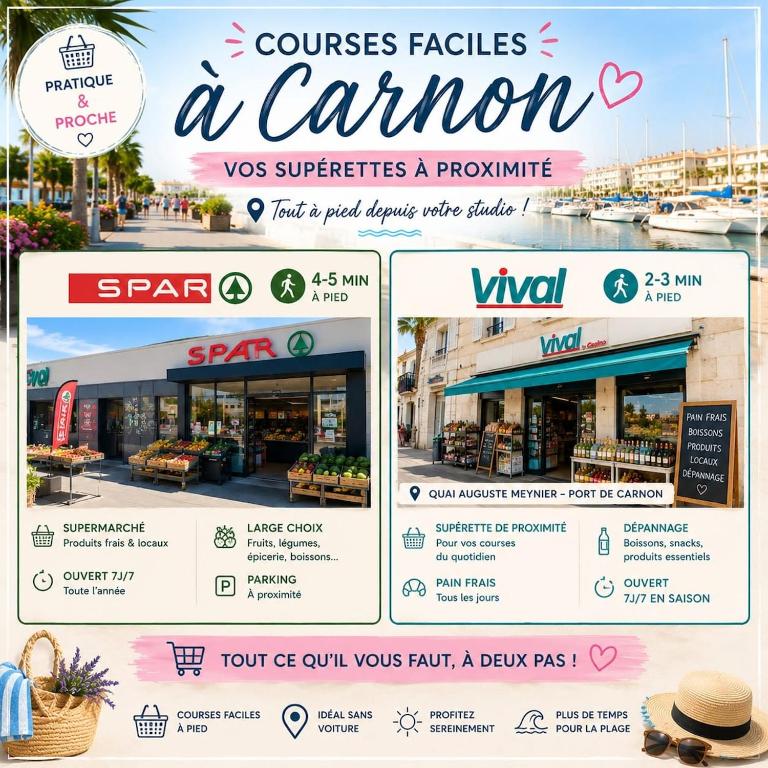 Perle du Port Carnon Beach Mauguio - Appartement 1 Chambre - 16