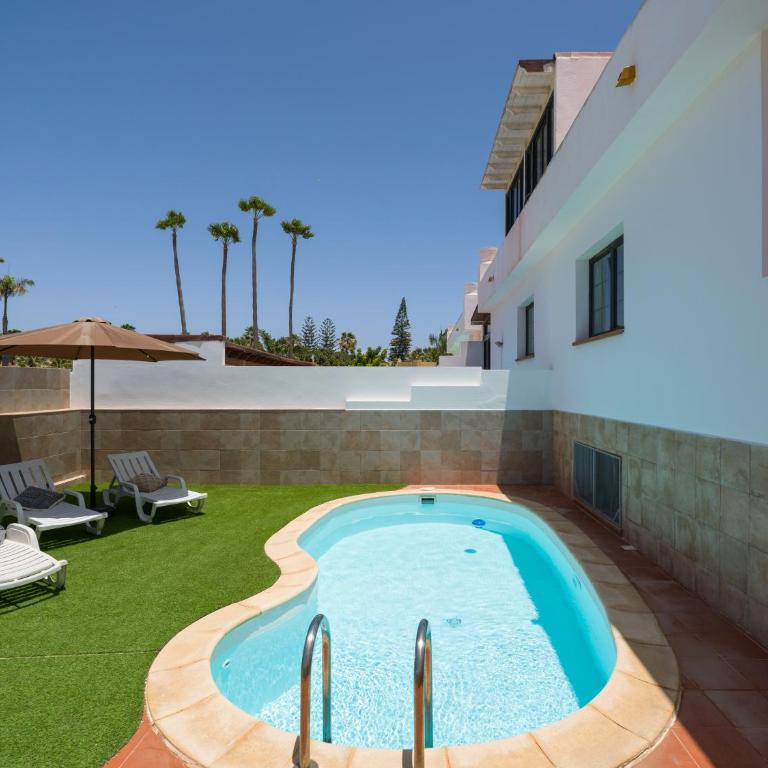 3-BR, VILLA, private pool, in the heart of Corralejo! - Villa 3 Chambres - 4