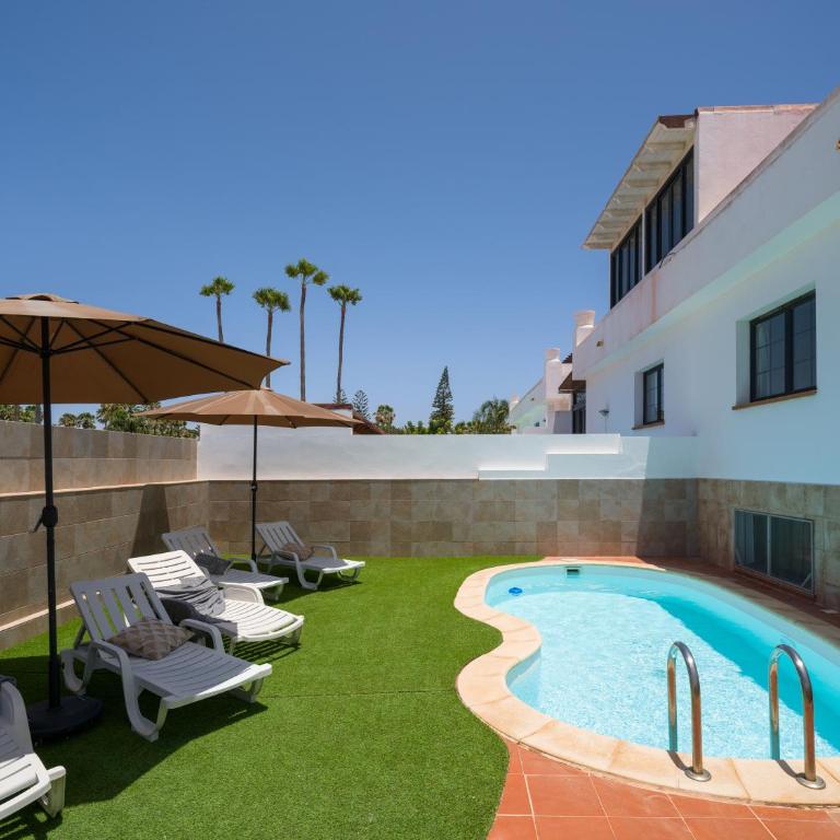 3-BR, VILLA, private pool, in the heart of Corralejo! - Villa 3 Chambres - 32