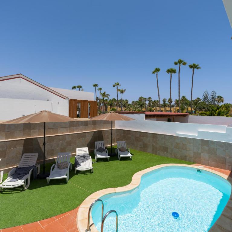 3-BR, VILLA, private pool, in the heart of Corralejo! - Villa 3 Chambres - 3