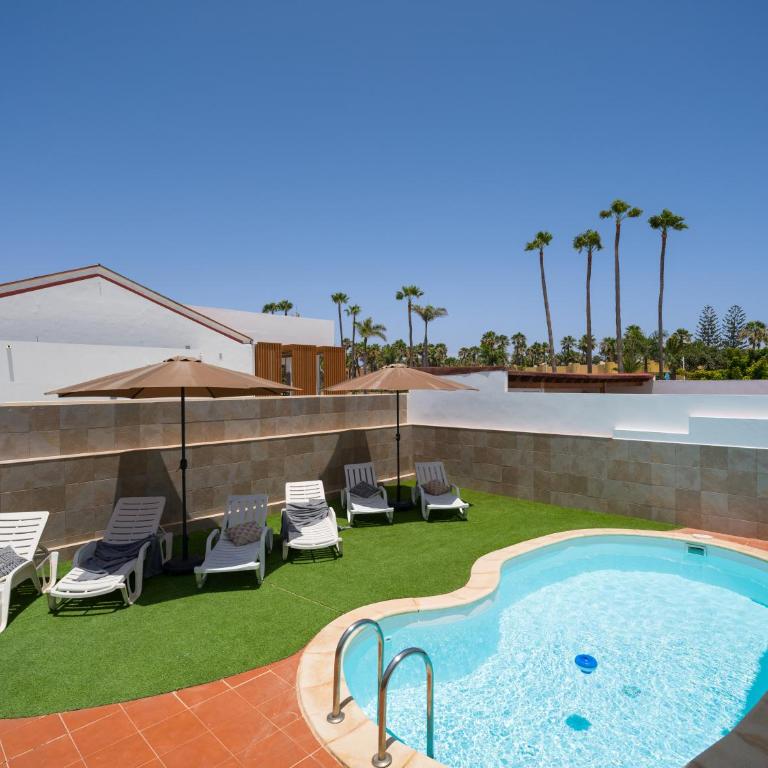3-BR, VILLA, private pool, in the heart of Corralejo! - Villa 3 Chambres - 5