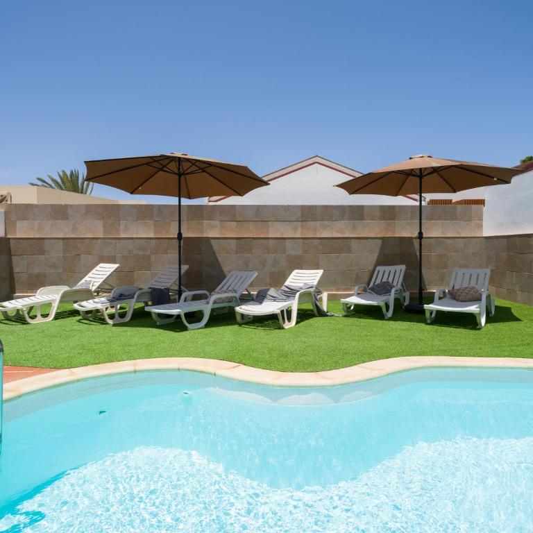3-BR, VILLA, private pool, in the heart of Corralejo! - Villa 3 Chambres - 27