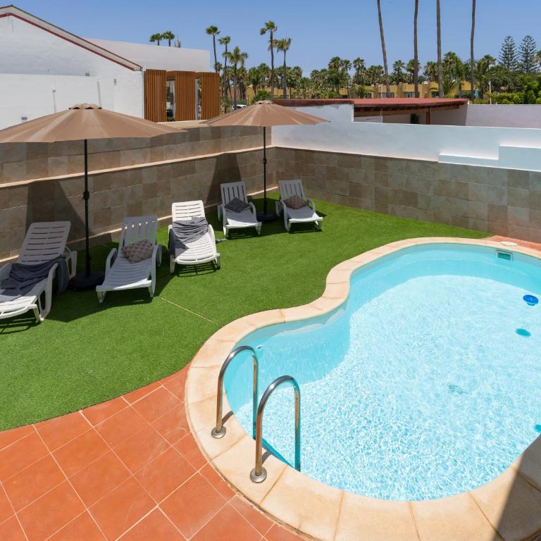 3-BR, VILLA, private pool, in the heart of Corralejo! - Villa 3 Chambres - 29