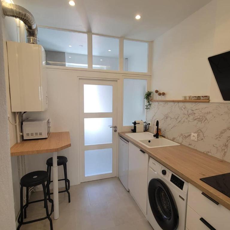 Appartement calme rénové - 3 min à pied de la gare - Appartamento con 1 Camera da Letto - 4