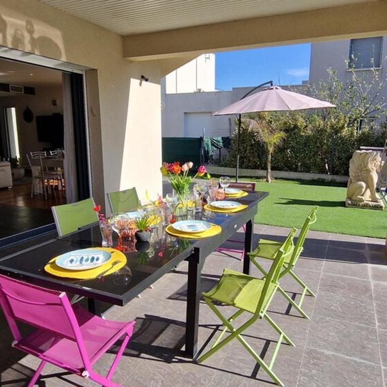 VILLA LA MAZAL, Bord de Mer, Piscine, Double Baignoire Balneo, Climatisation - Villa - 8