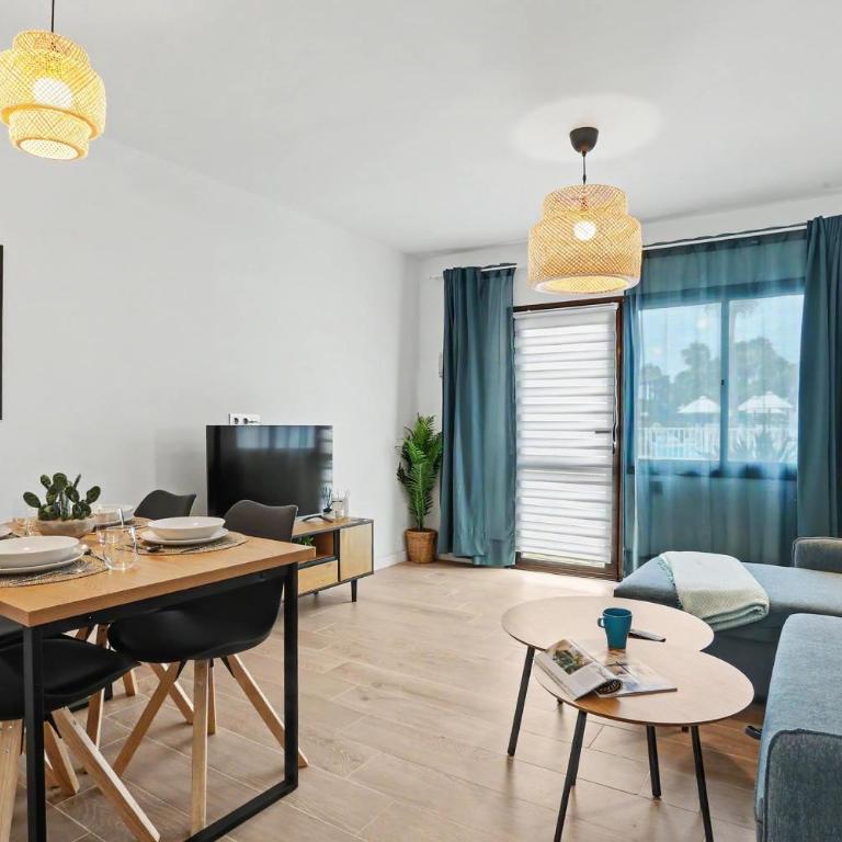 Oasis Duna _ Serenity island Pool - Apartment mit 1 Schlafzimmer und Gartenblick - 11