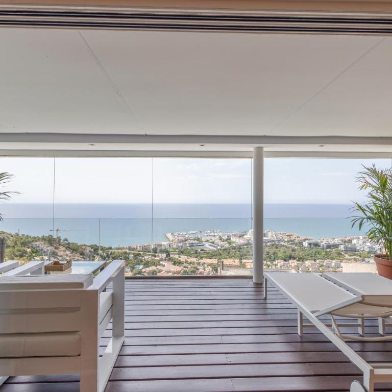 Sitges Suites - Premium - Studio-Apartment mit Meerblick - 1