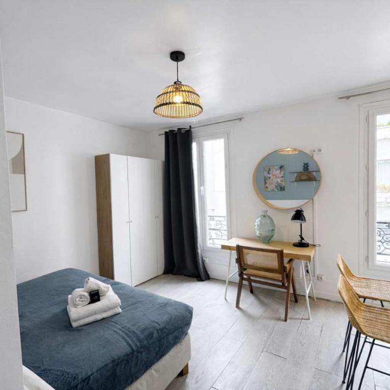 Jolie studio 25m2 bien equipe 2P - Paris 20 - Appartement - 3