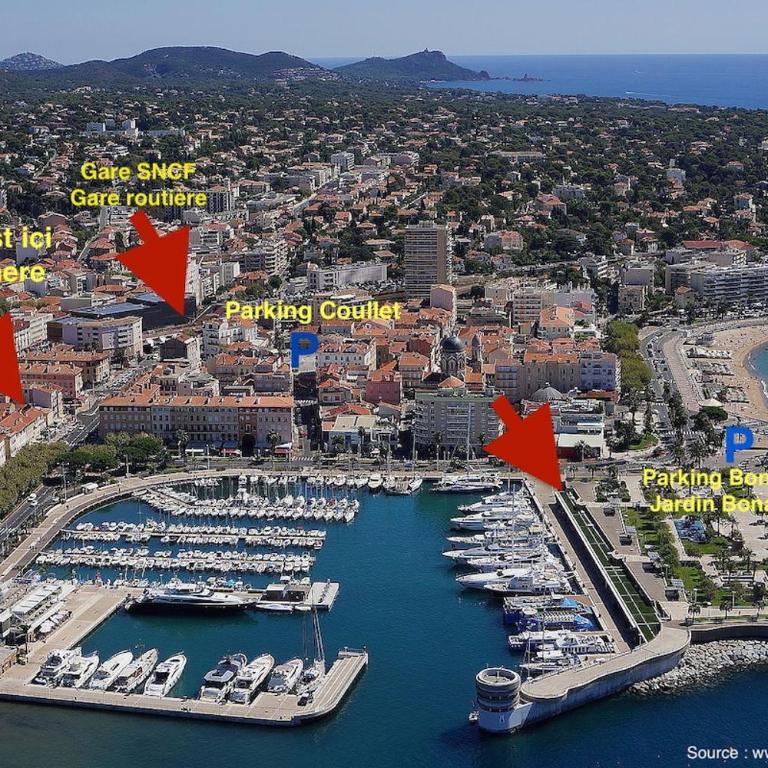 Duplex Lot 3 climatisé hypercentre à 5min à pieds des plages - Appartamento con 1 Camera da Letto - 9