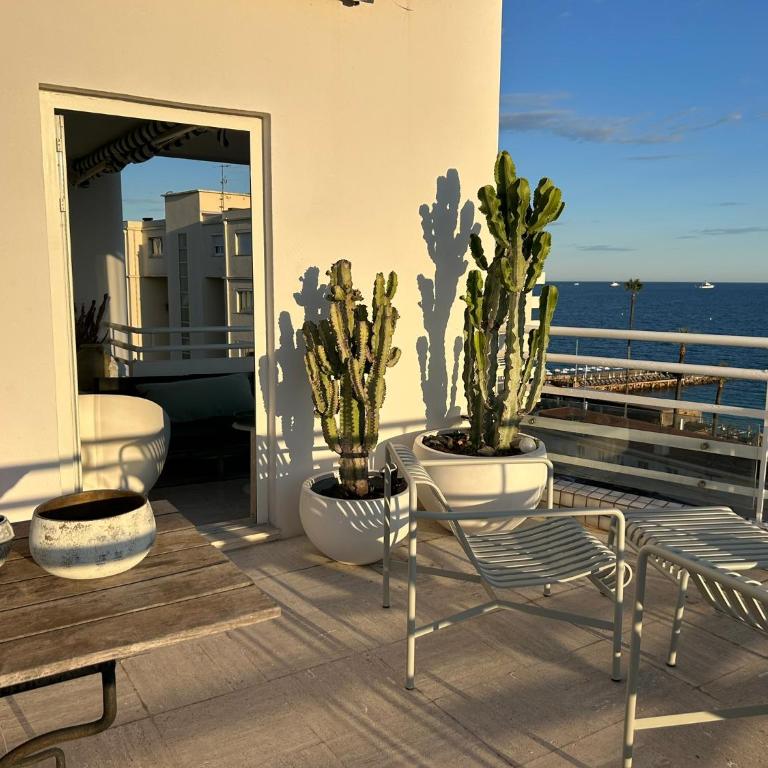 Riviera rooftop - front de mer avec terrasse dans le centre - Apartment mit 2 Schlafzimmern - 12