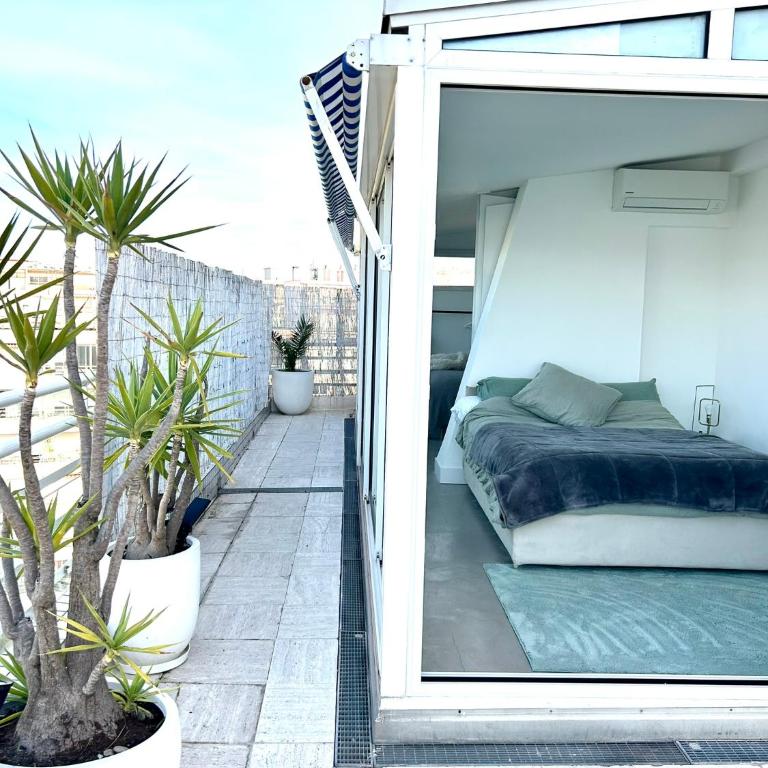 Riviera rooftop - front de mer avec terrasse dans le centre - Apartment mit 2 Schlafzimmern - 27