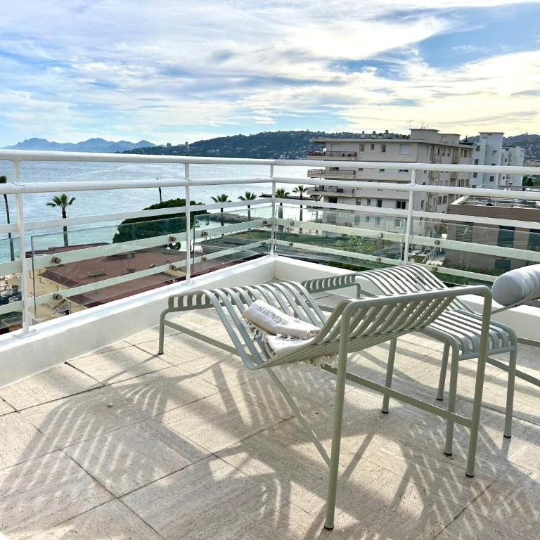 Riviera rooftop - front de mer avec terrasse dans le centre - Apartment mit 2 Schlafzimmern - 35