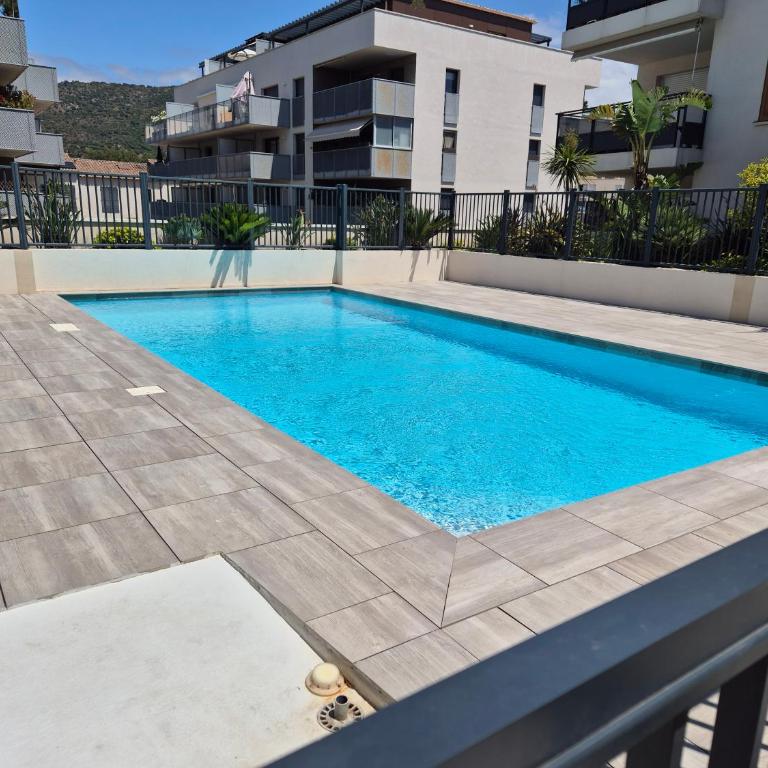 T2 climatisé proche mer avec piscine - Appartement 1 Chambre - 10