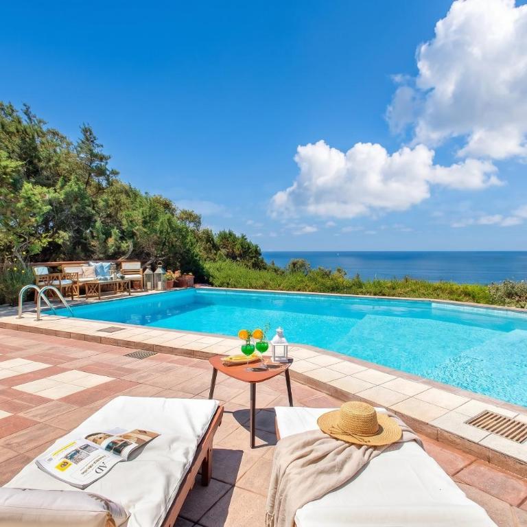 Villa Joie de Vivre Vista mare con piscina a sfioro per 6 persone - Villa - Vue sur Mer - 77