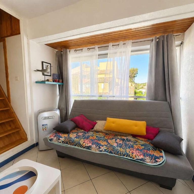 NP070-F1185 Appartement 1 chambre et mezzanine Narbonne Plage - Appartement 1 Chambre - 1