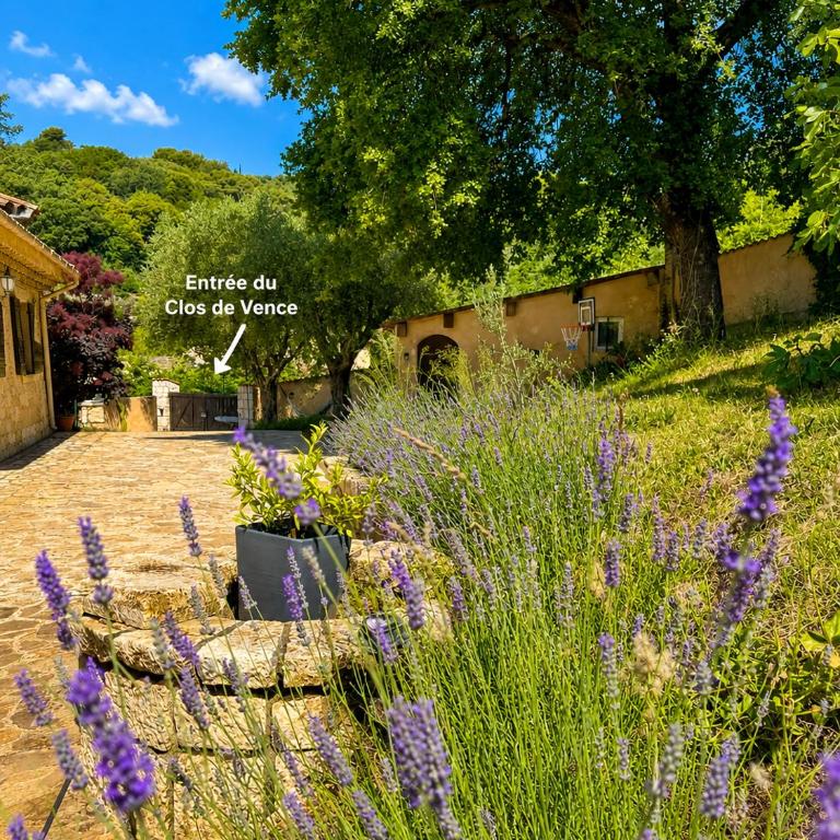 Maison indépendante au Clos de Vence avec jacuzzi privé et piscine partagée ouverte du 15 mai au 15 septembre au coeur de la nature - Maison de Vacances 3 Chambres - 56