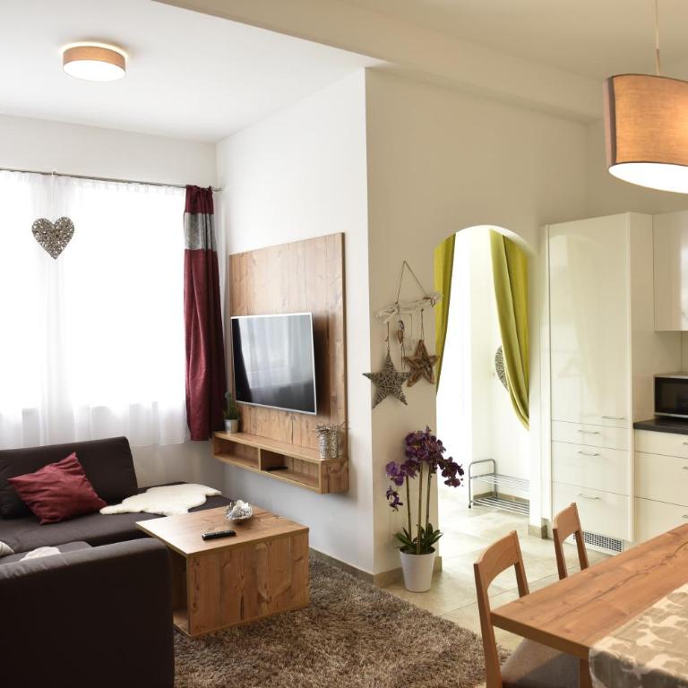 Bockblick Chaletdorf Fanningberg - Appartement 2 Chambres avec Terrasse - 11