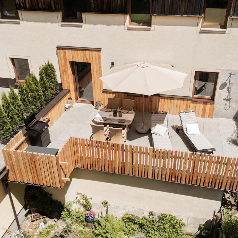 D` Müh - Alpinstil Appartement mit Sonnenterrasse - Apartment mit 2 Schlafzimmern und Terrasse - 3