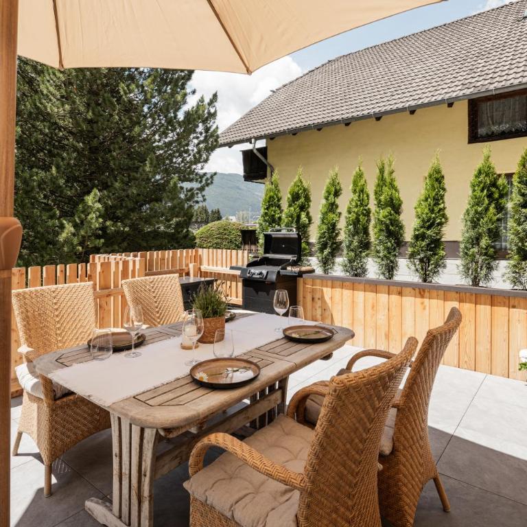 D` Müh - Alpinstil Appartement mit Sonnenterrasse - Apartment mit 2 Schlafzimmern und Terrasse - 4