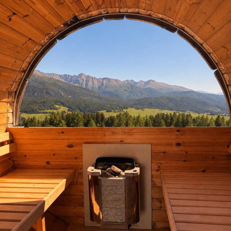 Bockblick Chaletdorf Fanningberg - Chalet 4 Chambres avec Sauna - 7
