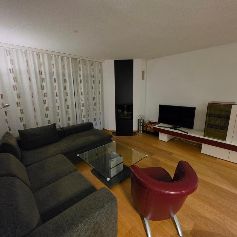 Residenz Ambassador 5 Sterne Luxus Apartments in Leukerbad mit Wellness & Fitness - Deluxe Apartment mit Balkon und 2 Schlafzimmern - 7