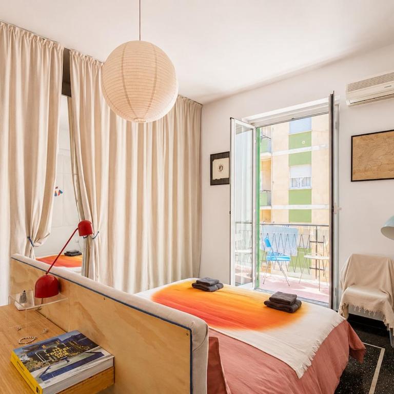 Midcentury design with a view - Apartment mit 1 Schlafzimmer, Balkon und Meerblick - 25