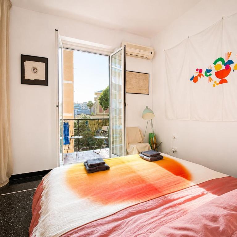 Midcentury design with a view - Apartment mit 1 Schlafzimmer, Balkon und Meerblick - 26