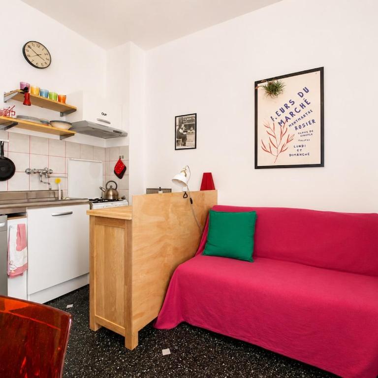 Midcentury design with a view - Apartment mit 1 Schlafzimmer, Balkon und Meerblick - 46