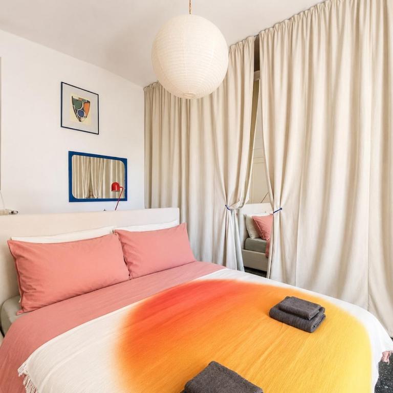 Midcentury design with a view - Apartment mit 1 Schlafzimmer, Balkon und Meerblick - 59