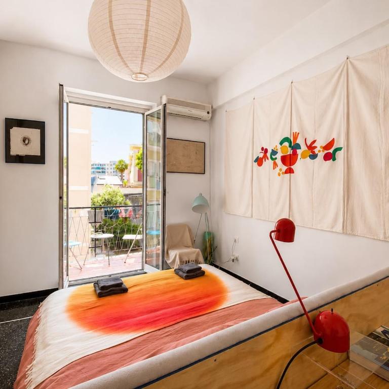 Midcentury design with a view - Apartment mit 1 Schlafzimmer, Balkon und Meerblick - 60