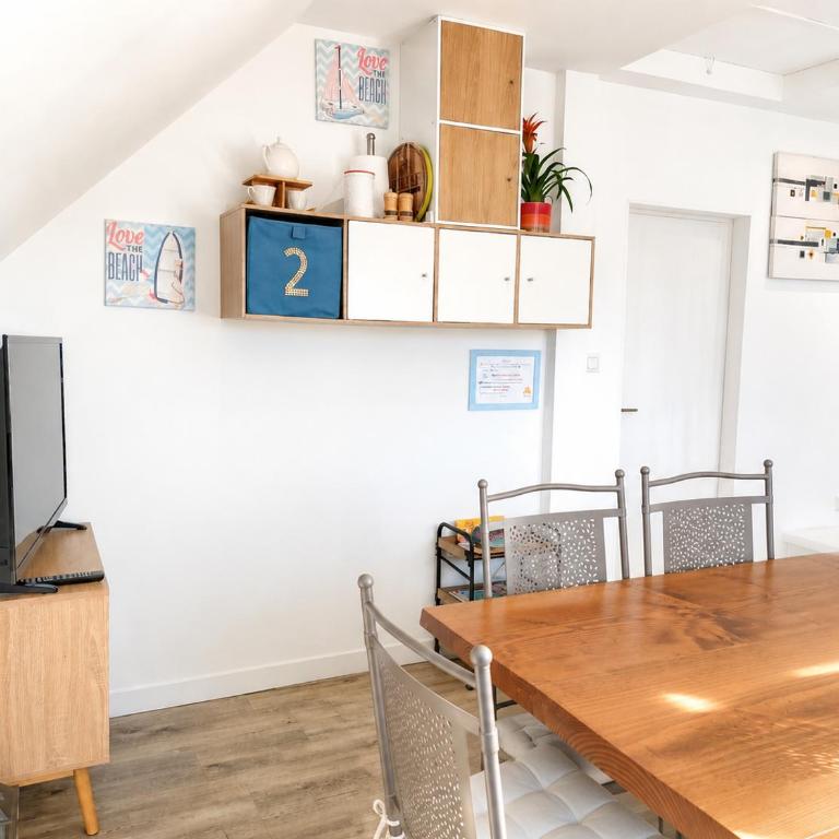 LES COQUILLAGES, plage et centre à pied, 2 salles de bains, lits faits - Apartamento de 2 dormitorios - 5