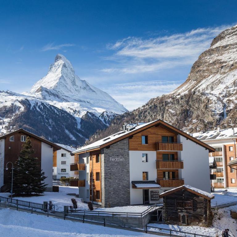 Haus Fleckstein Zermatt Wohnung Karibu - Apartment - Erdgeschoss - 14