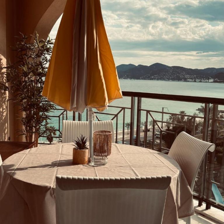 Vue Mer Panoramique Exceptionnelle Cannes - Apartment mit 1 Schlafzimmer - 7