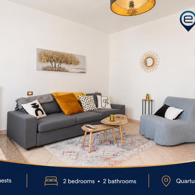 Estay - Domu Sant'Andrea - AirCon - WiFi - Balcony - Appartamento con 2 Camere da Letto e Balcone - 1