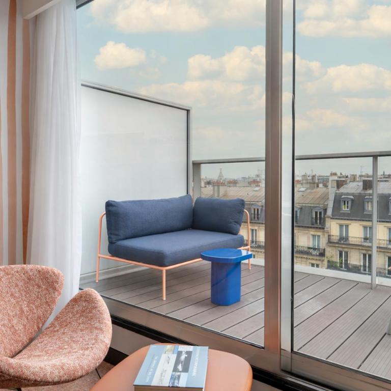 Renaissance Paris Arc de Triomphe Hotel - Chambre avec Terrasse et Petit-Déjeuner - Vue sur Toits de Paris et Tour Eiffel - 7