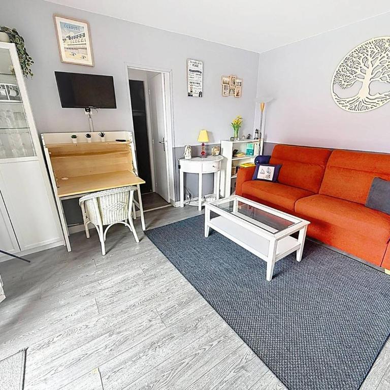 Studio à Cabourg avec accès direct à la plage et parking privatif - FR-1-465-132 - Estudio - 2