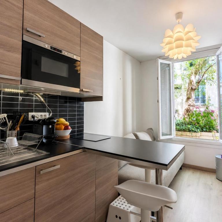 Studio cosy Buttes-Chaumont - 2 personnes - Appartement 1 Chambre - 13